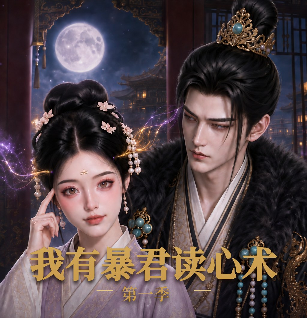 《我有暴君读心术》第一季 AI 3D 漫剧主视觉